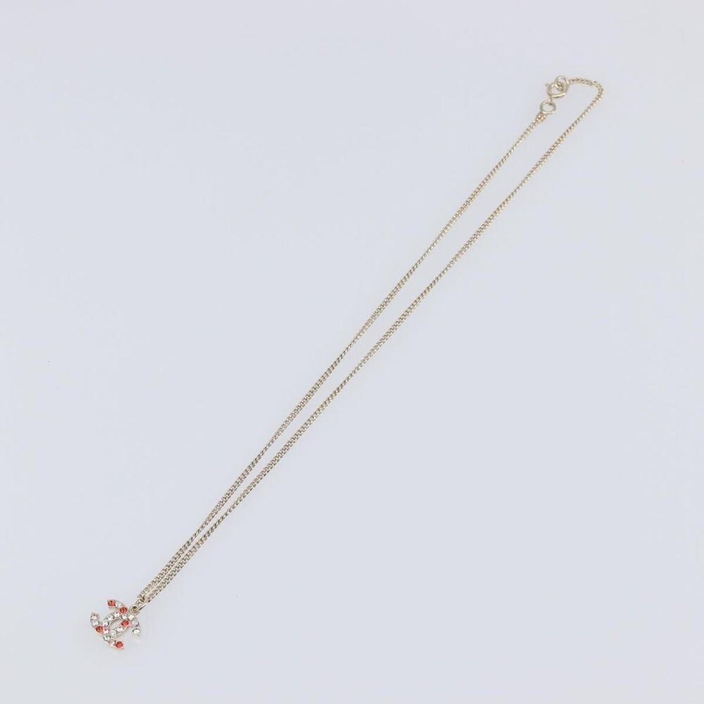 Chanel Rainbow CC Pendant Metal and Crystals